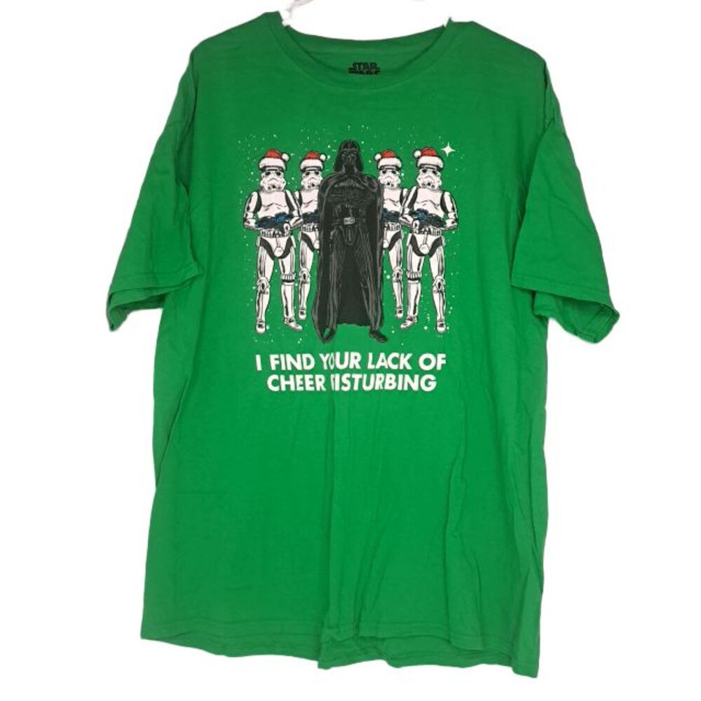 Fifth Sun Star Wars Darth Vader Stormtrooper "Lack of Cheer" Christmas T-Shirt